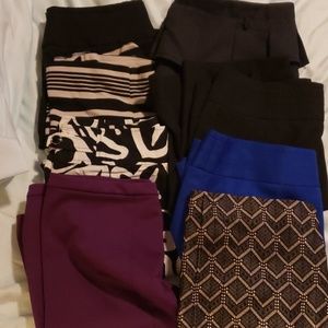 Lot of 8 skirts from The Limited